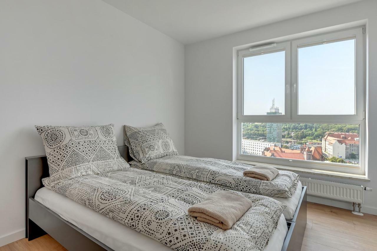Апартаменты Platinium Luxury Walowa Гданьск Экстерьер фото